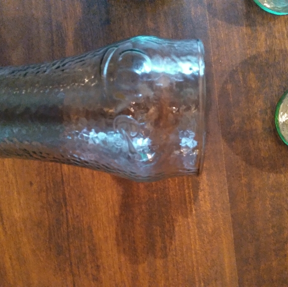 COPY - Set of 6 Vintage Green Pebbled Coca-Cola G… - Picture 4 of 4